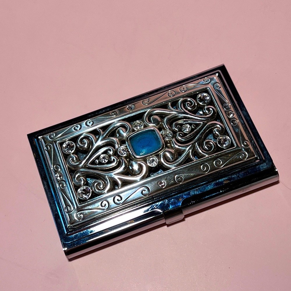 Brighton Metal Card Case - new never used